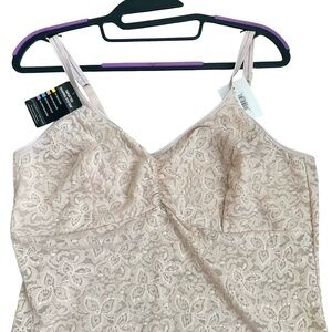 Bali Cream Lace Chemise NWT